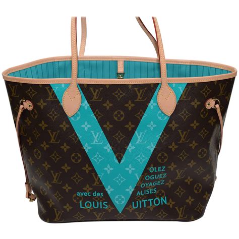 turquoise louis vuitton bag.